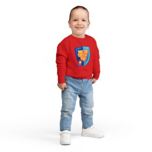 Brave 'Cause Heaven's Got My Back' Toddler Sweatshirt