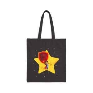 Tote Bag — Retro Star Comic Superhero Design