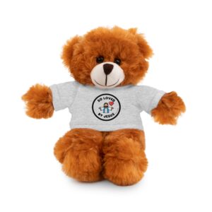 Plush Bear with 'So Loved By Jesus' Tee - Christian Gift for Kids & Baptism