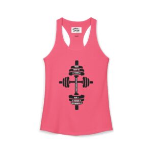 Women's Ideal Racerback Tank "Your Body is a Temple"