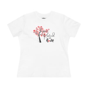 Rooted in Love Tee — Women's Heart Tree Cotton T‑Shirt