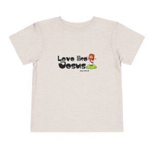 Toddler Tee - "Love Like Jesus" Christian Kids Shirt