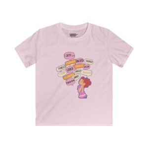 Kids Tee — 'I Am' Positive Affirmations Design