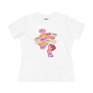 Affirmation Tee — “I Am” Positive Words Women's Cotton T‑Shirt