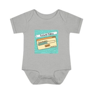 Infant Bodysuit "Future Plans" Download Graphic Baby One-Piece