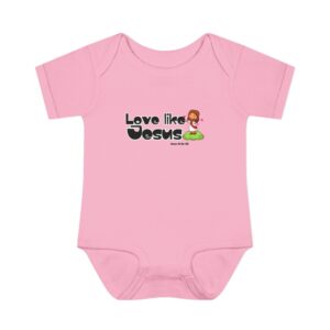 Infant Bodysuit - "Love Like Jesus" Christian Baby Onesie
