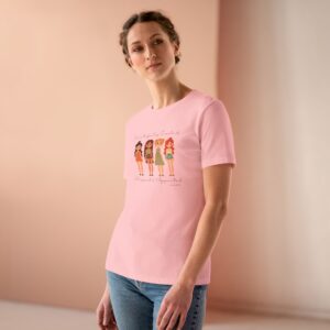 Women's Tee — Sisterhood Floral Friends Graphic