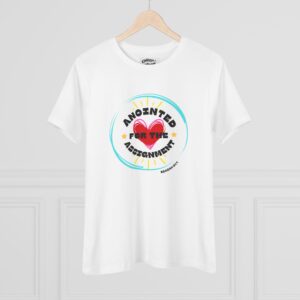 Anointed for the Assignment Women's Cotton Tee — Inspirational Christian Graphic Shirt
