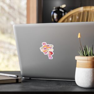 Affirmation Vinyl Sticker — "I Am" Positive Words Kiss-Cut Decal (Psalm 139:14)
